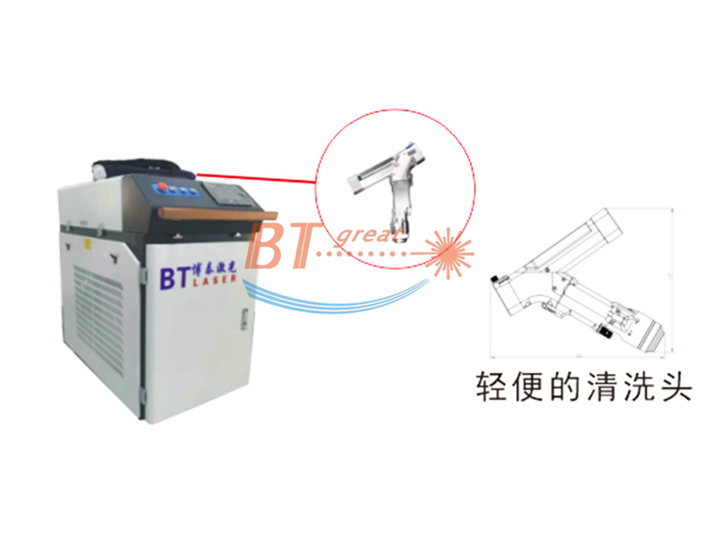 激光除銹機(jī)清洗涂層